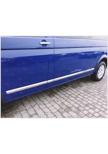Vw T5 Transporter Krom Yan Kapı Çıtası 7 Prç 2003-2015 Uzun Şase