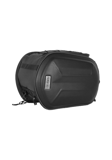 4riders Carbon Evo Series Arka Çanta Scooter Ara Çantası Siyah Siyah