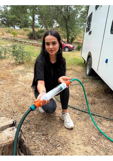 Tortu Pislik Önleyici Karavan Su Arıtma Filtre Seti-CRF-2SP-ST