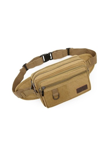 Erkekler İçin Şık Ve Pratik Omuz Askılı Bel Çantası, Günlük Kullanım İçin Ideal Yeşil