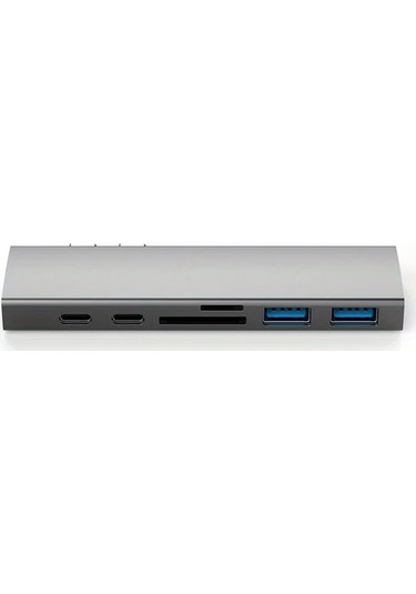 Xuweiwei P1 Usb C Hub Adaptor 4k Ultra Hd Macbook Uyumlu İcin Tasinabilir Dok Istasyonu Hizli Usb 3 0 Ve Tf Sd Kart Okuyucu