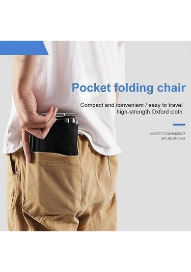 Bloomnest Mini Katlanır Balıkçılık Sandalyesi - Hafif Alüminyum - 600d Naylon - Piknik Kamp Seyahat Altın