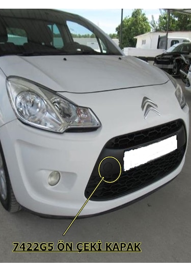 7422g5 Öntampon Çeki Demir Kapağı Cıtroen C3 2009-12