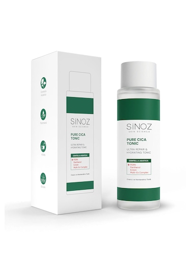 Sinoz Pure Cica Onarıcı Ve Nemlendirici Tonik 200 Ml