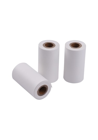 Shineyee Termal Kağıt Rulo 3 Adet/ Kutuda, 57x30mm, 5 Yıllık Muhafaza, Bpa'sız, Beyaz, 3.5m Uzunluk