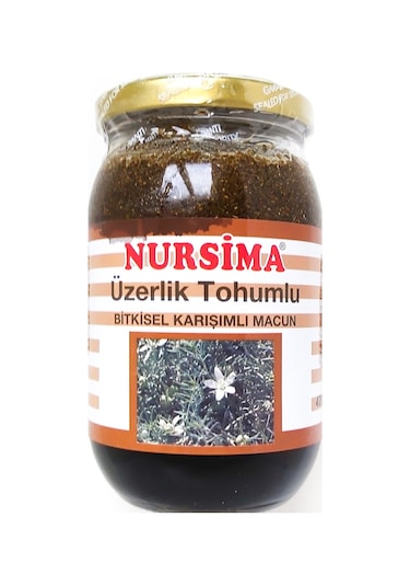 Nursima Üzerlik Tohumlu Ayrıkotlu Bitkisel Karışım Macun 420 G