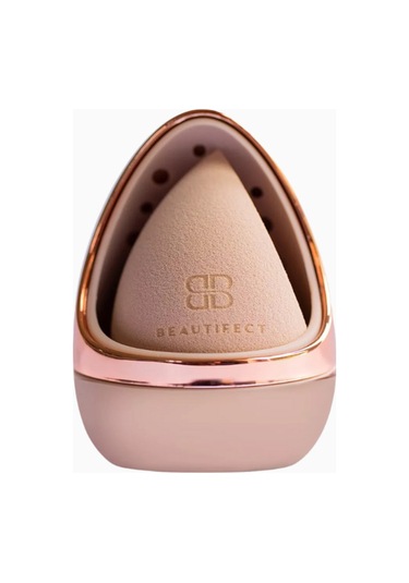Beautifect Pod With Blender Rose Gold, Makyaj Süngeri Koruma Kutusu