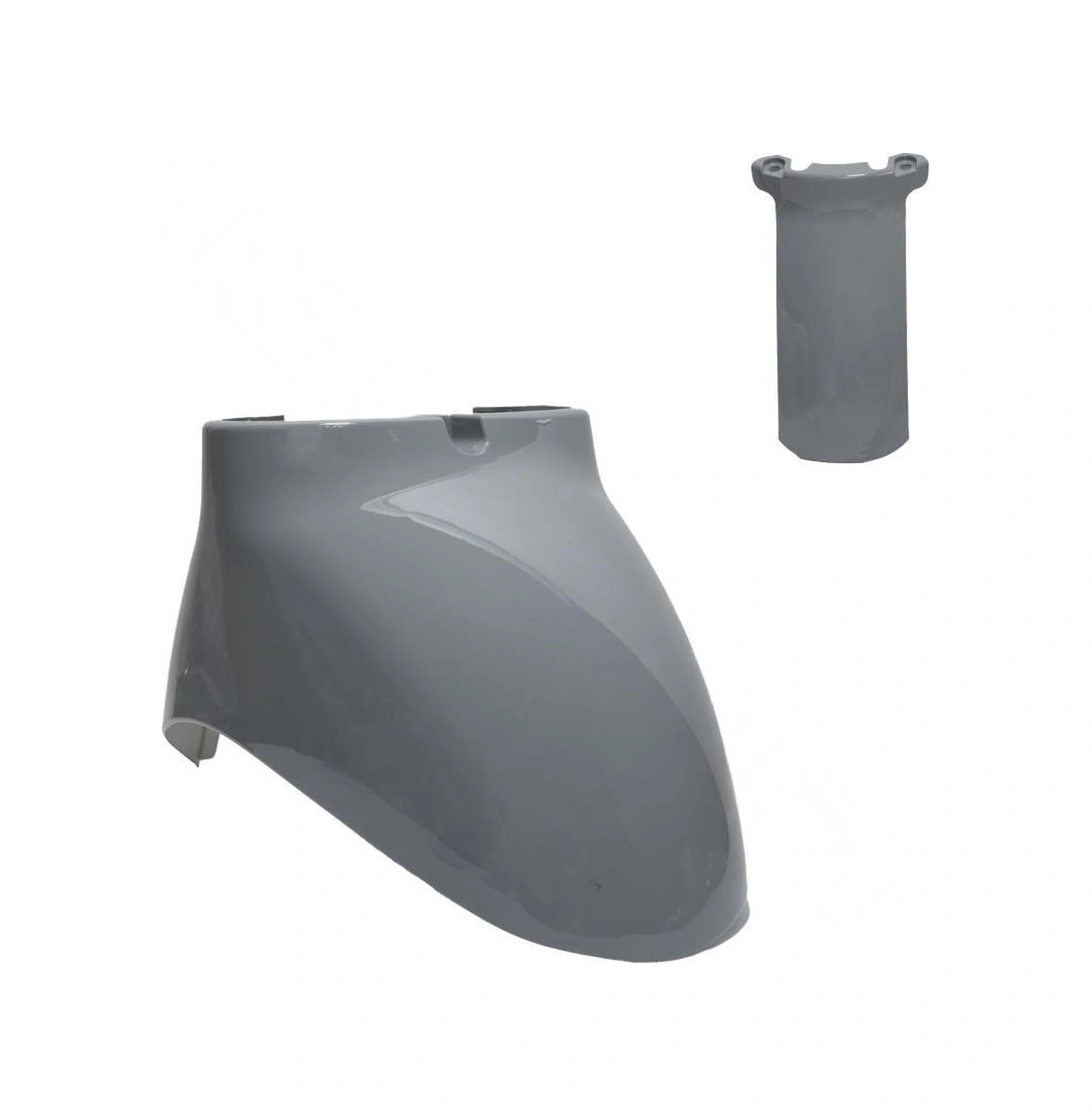 50-80cc Scooter Kuba Bluebird Ön Çamurluk Gri