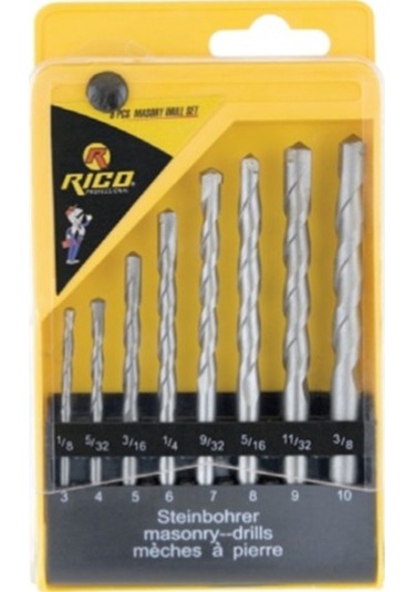 Rico RC1101 Beton Matkap Ucu 8 Parça