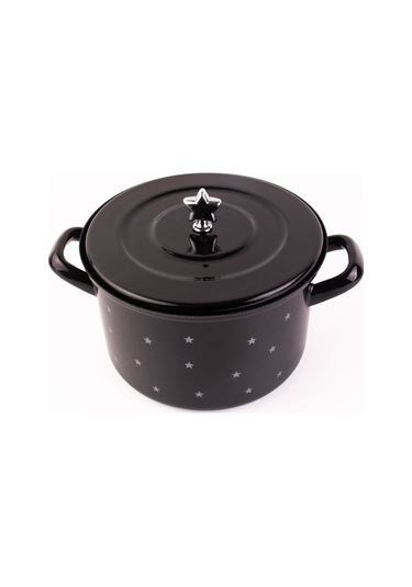 Star Emaye 20cm Tencere- 3 Litre Bej