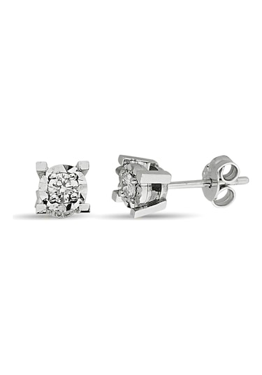 Pirnus Diamond Tektas Küpe 14 Ayar Altın Gramı : 1.65