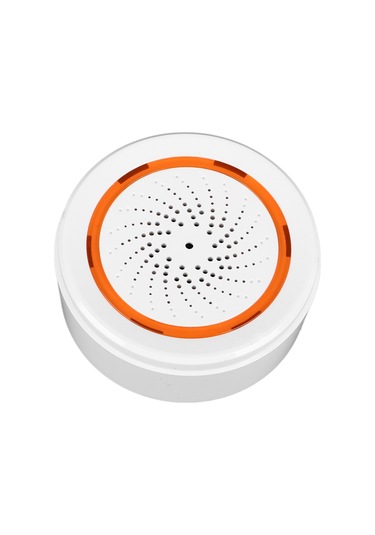 Akıllı İç Mekan Ses Ve Işık Alarmı Usb Pil Çift Güç Kaynağı Ofisler Mağazalar Evler İçin Akıllı Alarm