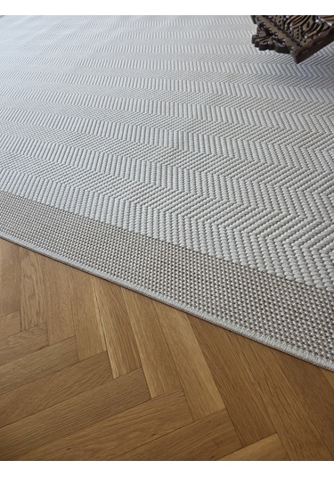 Lara Krem Bej Sisal İskandinav Extra Yumuşak Özel Kesim Kolay Temizlenen Salon Koridor Mutfak Halısı 01-krem/bej