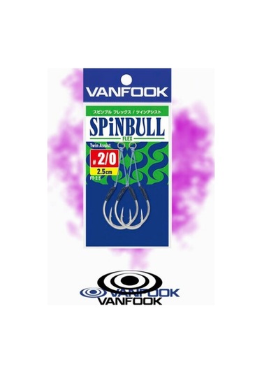 Vanfook Ft-2.5 Spınbull Flex Asıs 2.5 Cm 2p 3/0