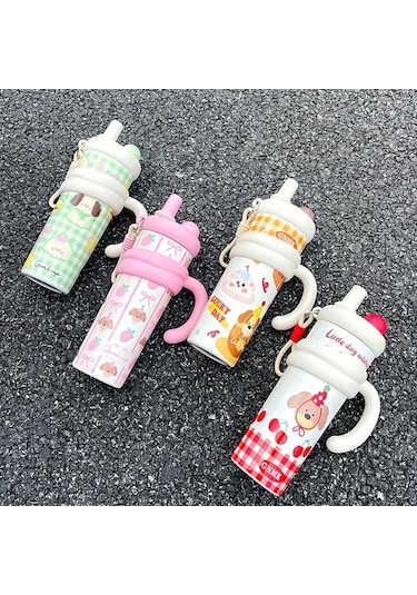 Maxaccess Green 700ml Termos: Çift Cidarlı, Sızdırmaz, Seyahat Kupası, Pipetli, Geniş Kulplu, Sıcak/soğuk İçecek Koruma