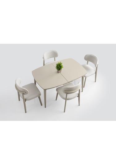 1006 Mdf Mutfak Masa Takımı Kumbeji