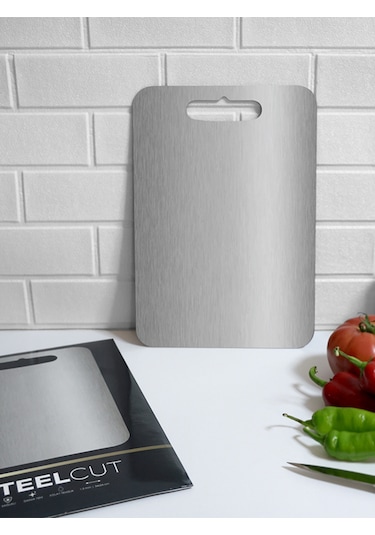 Steelcut Çelik Kesme Tahtası İnox