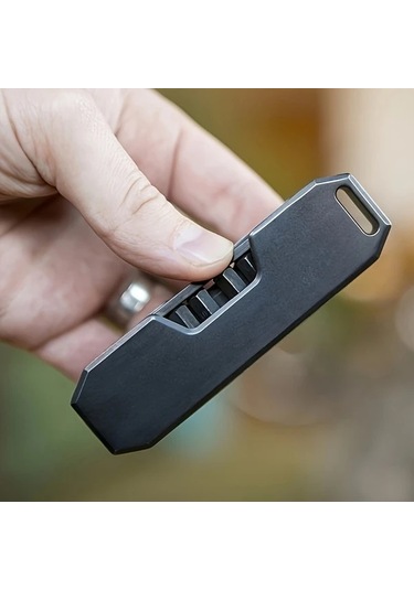 Xuweiwei Taşınabilir Cep Tornavida 1 Takım Gri Sekiz Değiştirilebilir Başlıklı Edc Seti Cebinize Sığan Portatif Alet Takımı