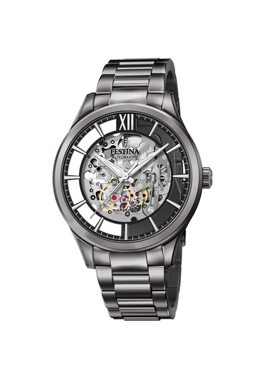 Festına F20632/1 Automatıc Skeleton Sapphıre Erkek Kol Saati Gri