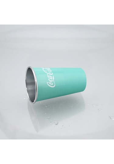 Lyon Alüminyum Renk Deştiren Bardak Dışmekan Taşın El Üminyum Bardak Yeş İl Açık Yeşil