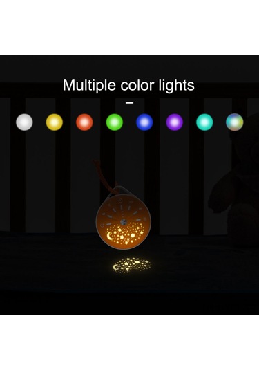 Konesam K6 Bebek Beyaz Gürültü Uyku Makinesi: 10 Müzik, 3 Zamanlayıcı, Led Gece Lambası, Taşınabilir Ve Şarj Edilebilir Turuncu Turuncu