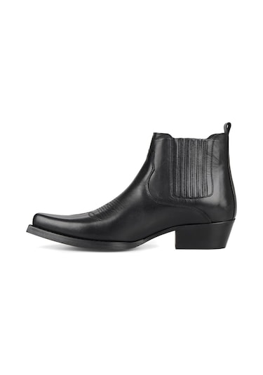 Footcourt Siyah Erkek Kovboy Botu (Foot)