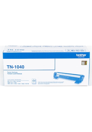 Brother TN-1040 1000 Sayfa Toner Siyah