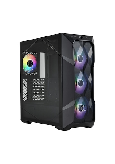 Cooler Master Masterbox TD500 V2 ARGB Kgnn Stu E-Atx Bilgisayar Kasası Siyah