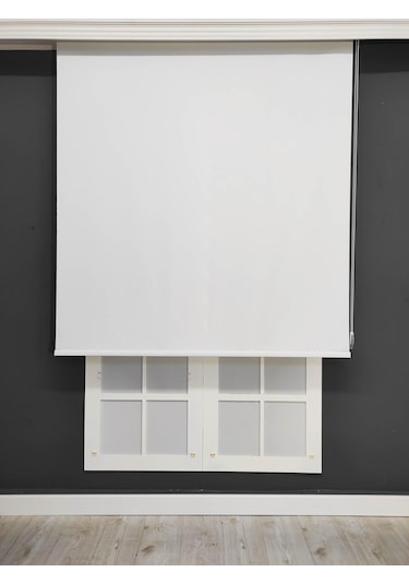 Mat Beyaz Stor-beyaz