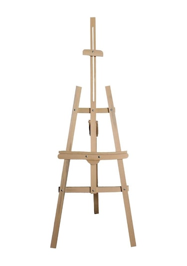 Ahşap Çam Ayarlanabilir Resim Şövalesi Ressam Sehpası 175 CM