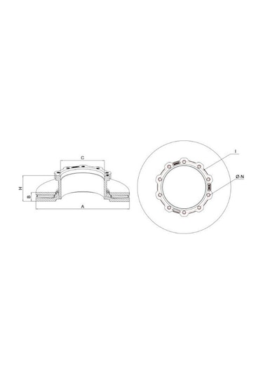 Fren Dıskı Ford Cargo 1840 Dc462a315a 120 03 2023