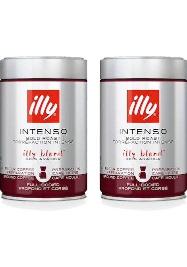 illy Filtre Kahve (2x250gr) - Koyu Kavrulmuş