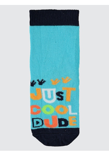 Civil Boys Erkek Çocuk 3'lü Soket Çorap 2-12 Yaş Siyah Siyah