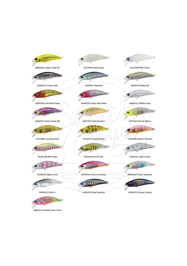 Duo Tetra Works Toto 48HS CCC0390 Ghost Pearl Chart Sahte Balık