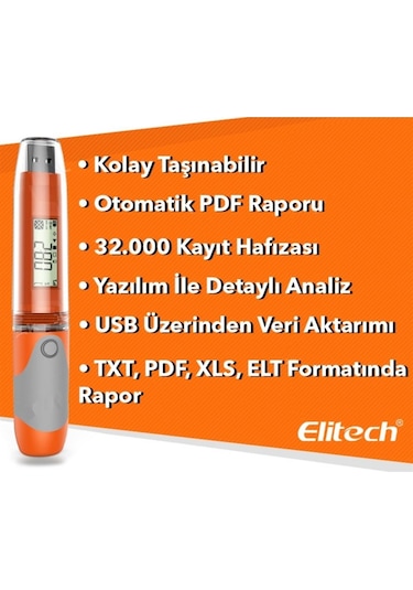 Rc-51H Sıcaklık Ve Nem Kayıt Cihazı Datalogger
