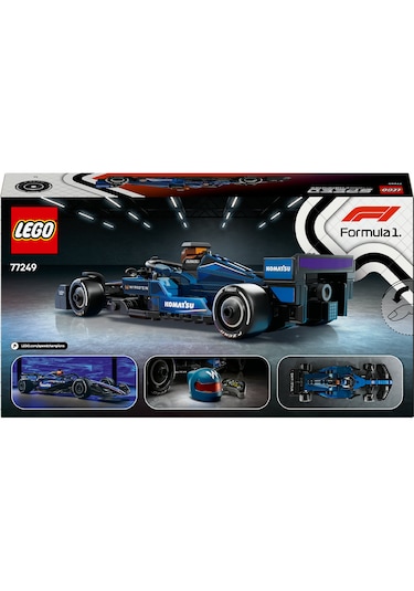 LEGO® Speed Champions Williams Racing FW46 F1® Yarış Arabası 77249 - 10 Yaş ve Üzeri Çocuklar için Yaratıcı Oyuncak Yapım Seti (263P)