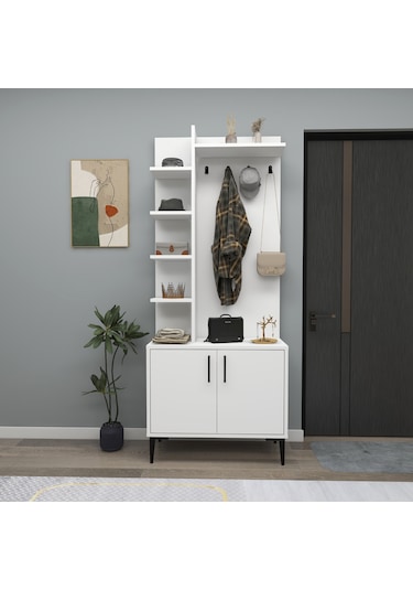 Arnetti Askılı Julendor Portmanto,beyaz