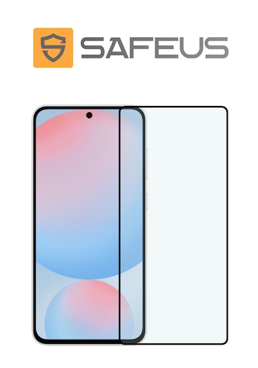 Safeus Tam Kaplayan Parmak İzi Bırakmayan Safir Ekran Koruyucu Cam , Samsung S24 Fe İle Uyumlu