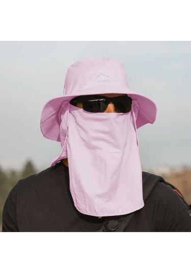 Artfulabode Yüz Yürüyüşü Uv Şapkası Şapka Plaj Koruma Kenar Kapağı İçin Haki Güneş Geniş Fonksiyonlu Flap Dağ Çok Boyun Balıkçılık Eq Haki