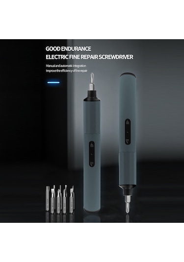 49'u 1 Arada Akülü Hassas Elektrikli Tornavida