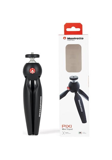 Manfrotto Mtpiximii-b Pixi Masa Tripodu, 1 Kg'a Kadar, Kompakt Ve