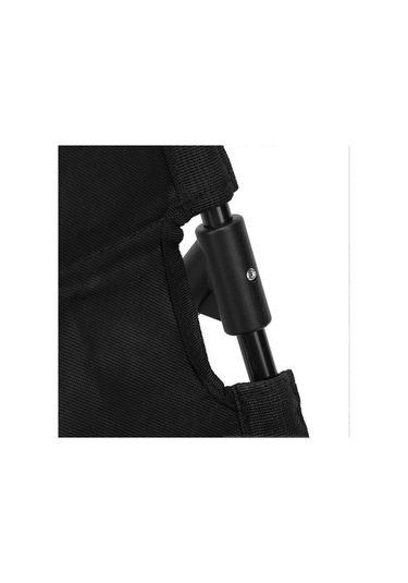 Bloomnest Yüksek Kaliteli Ayarlanabilir Sırt Destekli Katlanabilir Plaj Sandalyesi - 600d Oxford Kumaş, Kamp Ve Plaj İçin Mükemmel Altın - Siyah