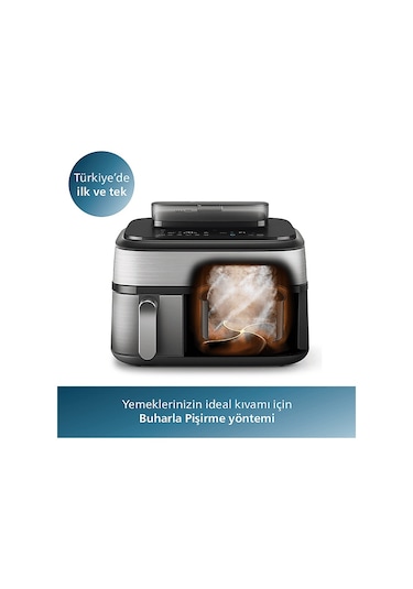 Phılıps NA555/00 5000 Serisi Çift Hazneli Airfryer