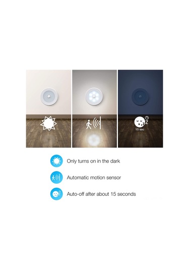 Moveevo Çok Amaçlı Led Aydınlatma - 50000 Saat Ömürlü, 6000k/3500k Renk Seçeneği Beyaz