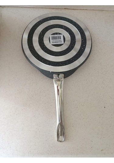 Hascevher Krep Tavası 26 Cm Siyah