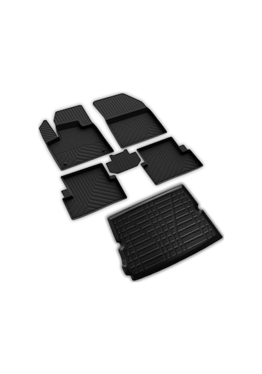 Peugeot 5008 Active Ferrous 4D Paspas ve 3D Bagaj Havuzu 2017 2023