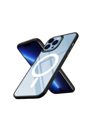 Iphone 13 Pro Max Kilif Wireless Özellikli Krom Magsafe Silikon 551641006