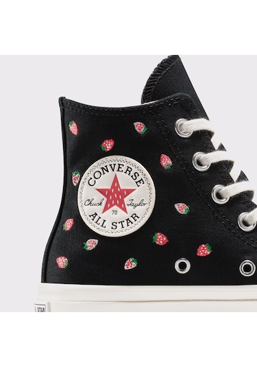 Converse Chuck 70 Strawberries Unisex Siyah Sneaker A14944c Siyah