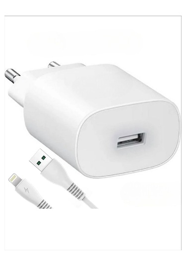 Abatech Usb-lightning Apple Uyumlu iPhone Şarj Aleti Seti 13w 2.6a Beyaz
