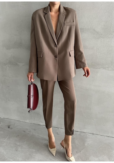 Kahve Washington Blazer Ceket Kahve